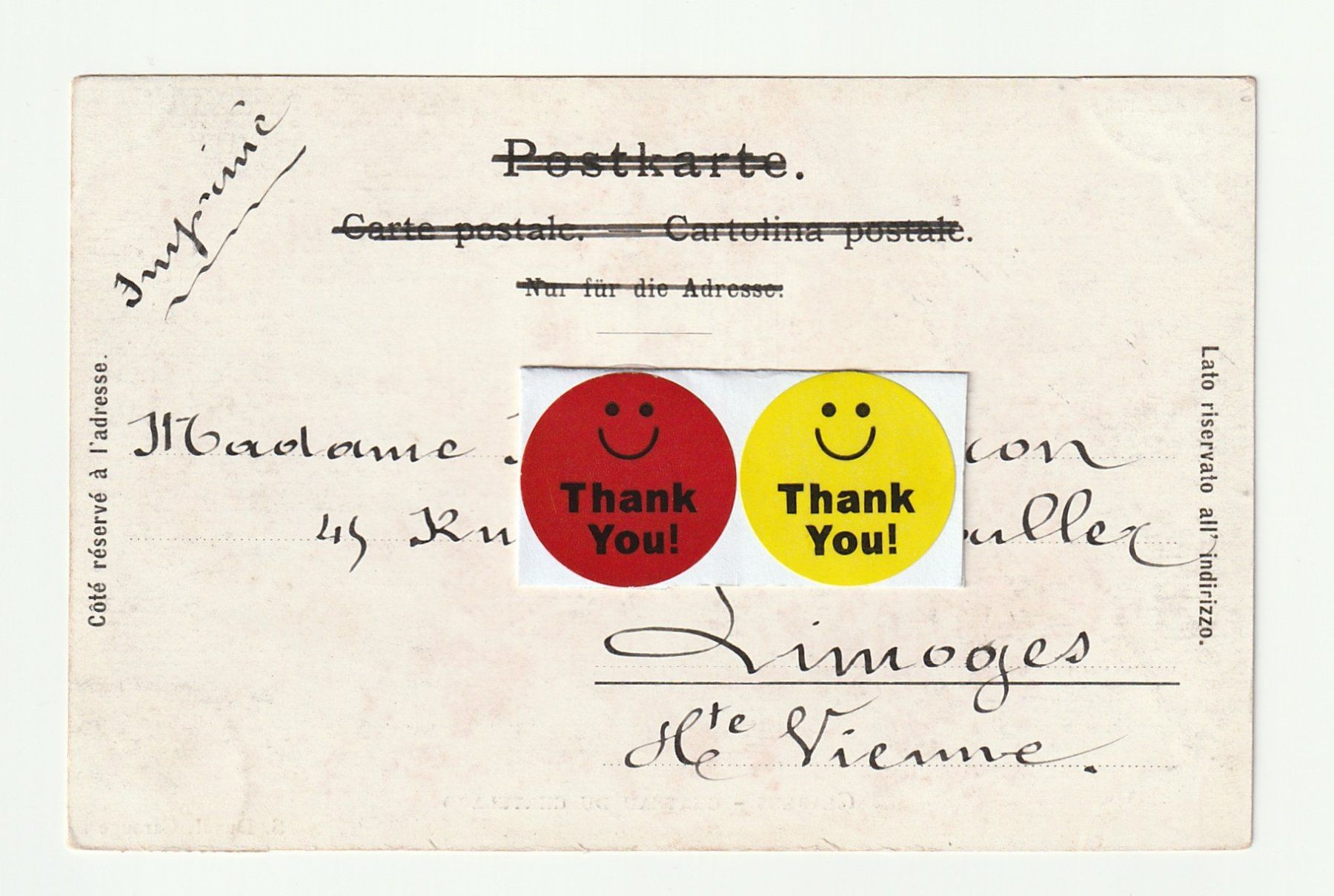 Ansichtskarten: Alte Ansichtskarte CLARENS - CHATEAU DU CHATELARD 14.10.1902 – Gebraucht aus St. Gallen von Ricardo_Deals 1
