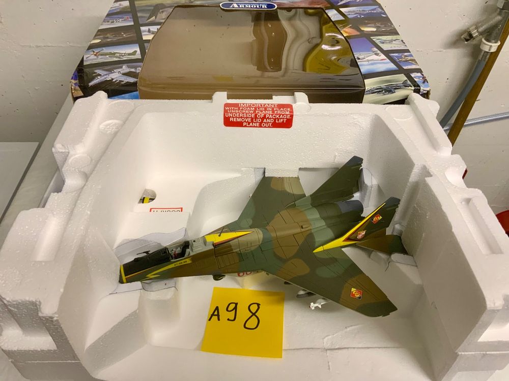 FRANKLIN MINT MIG 29 AS Fulcrum Luftwaffe Armour Collection + Original