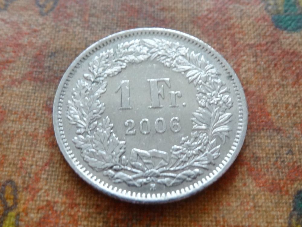 Toutes les monnaies: 1 Fr. 2006 – D'occasion à Romanel-sur-Lausanne par Swift13
