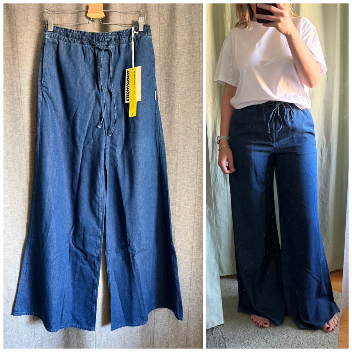 Armedangels Jeans: Armedangels Luftige Wide Leg Hose – Nuovo e nell'imballaggio originale da Uitikon Waldegg venduto da MGC