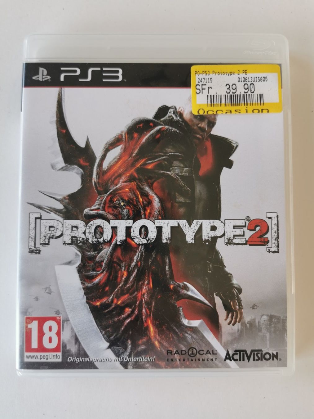 Spiele: Ps 3 - Prototype 2 – Gebraucht aus Lenzburg von eyworld