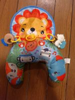 Baby Bauch Spielkissen mit Beissringen bunt guter Zustand