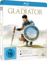Gladiator (2000) Steelbook/Ridley Scott/Russell Crowe/2-BDs