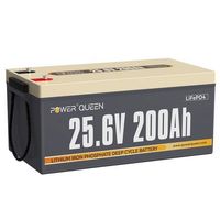 Power Queen 24V 200Ah LiFePO4 Batterie