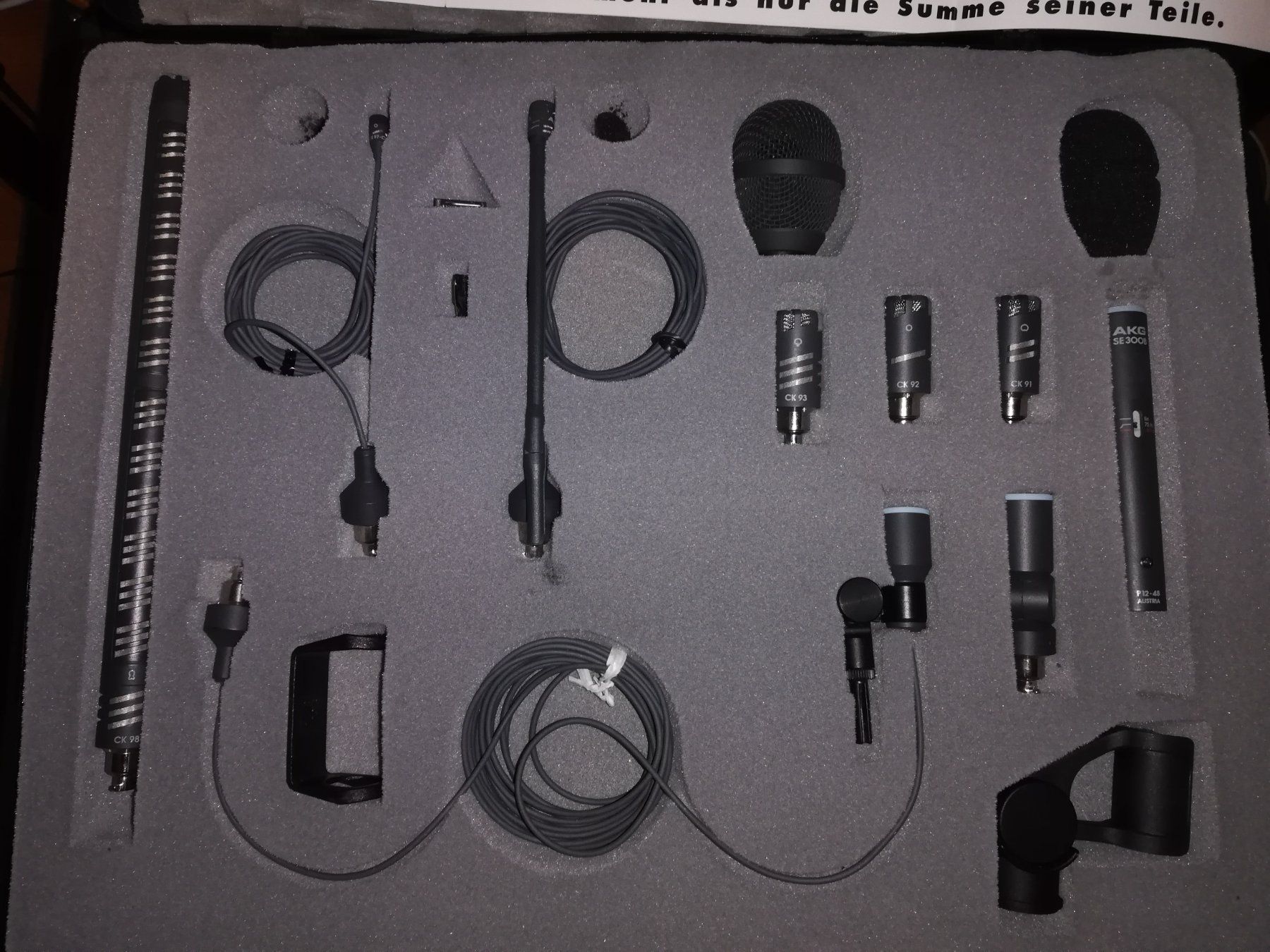 Akg Microfoni: AKG Blue Line Mikrofon Modulsystem. – Usato da Beringen venduto da Dose02