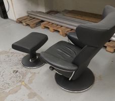 Pfister Sessel mit Hocker - neupreis 4565.- beleg vorhanden