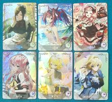 6 Cards SR Goddess Story CCG - Holo Waifu anime