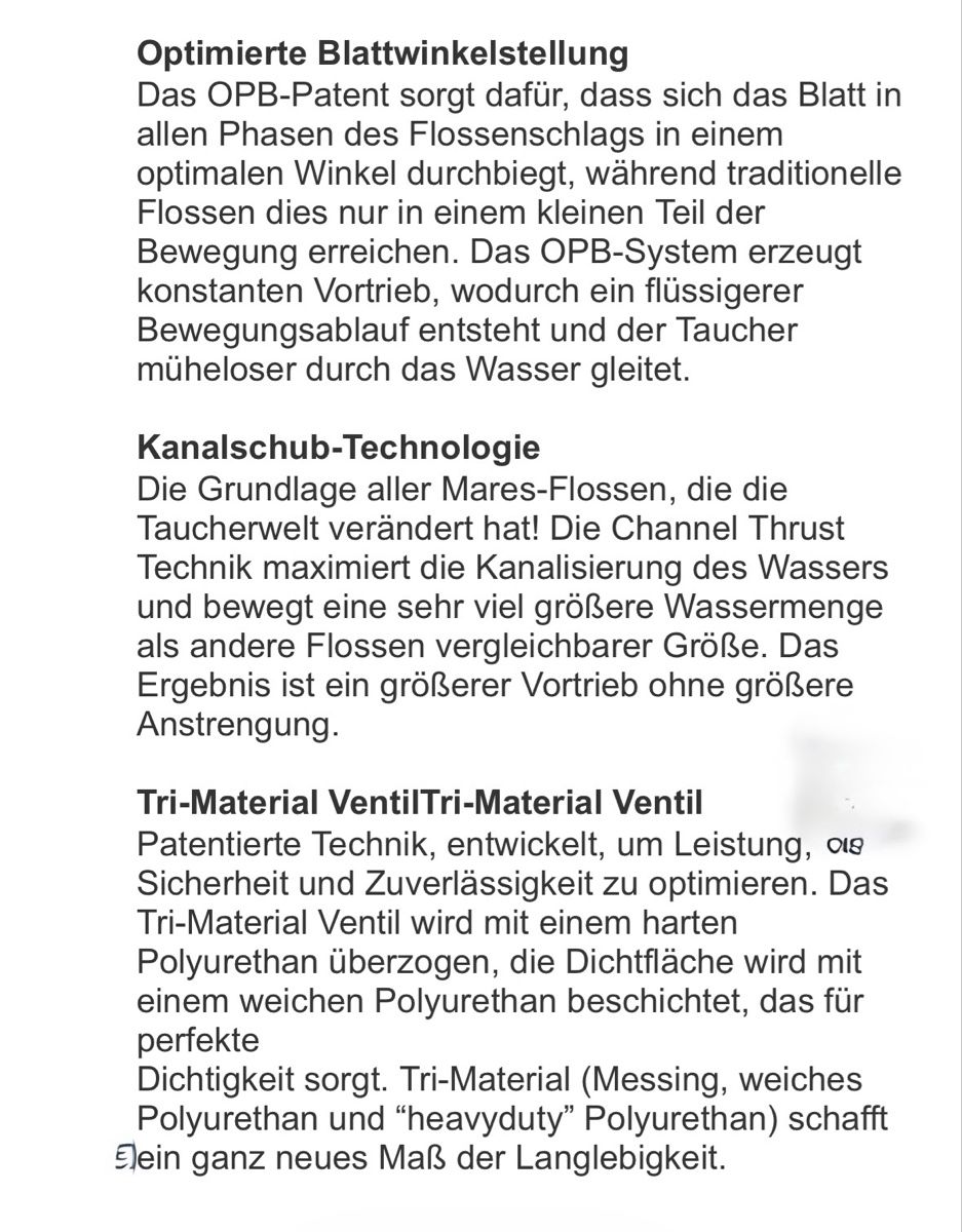 Mares Pinne, Maschere & Boccagli: Geräteflossen Mares excel plus – Usato da Gals venduto da Rumpelstilzler 1