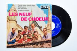 Les Neuf de Chœur ‎- T'embrasser, T'embrasser