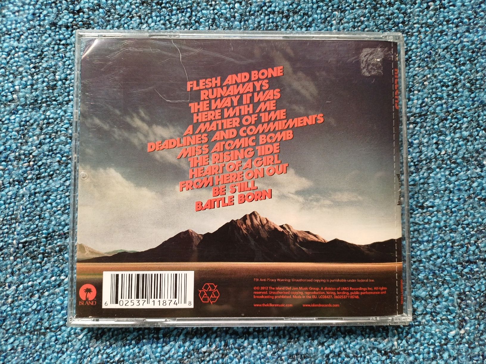 CD: The Killers "Battle Born" CD – Usato da Begnins venduto da Drastic-Sound 1