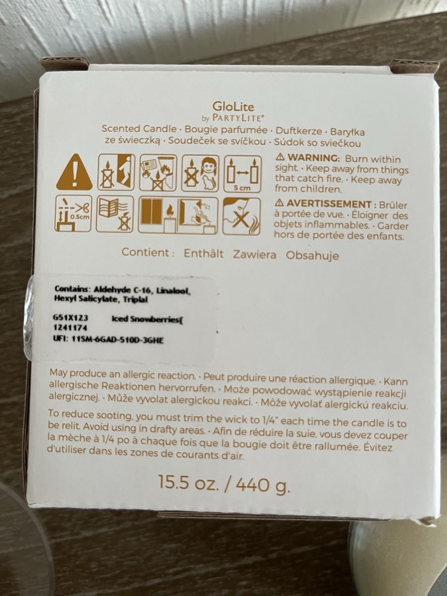 Partylite Kerzen: PartyLite GloLite Iced Snowberries – Neu (gemäss Beschreibung) aus Lausanne von barbabelle02 2