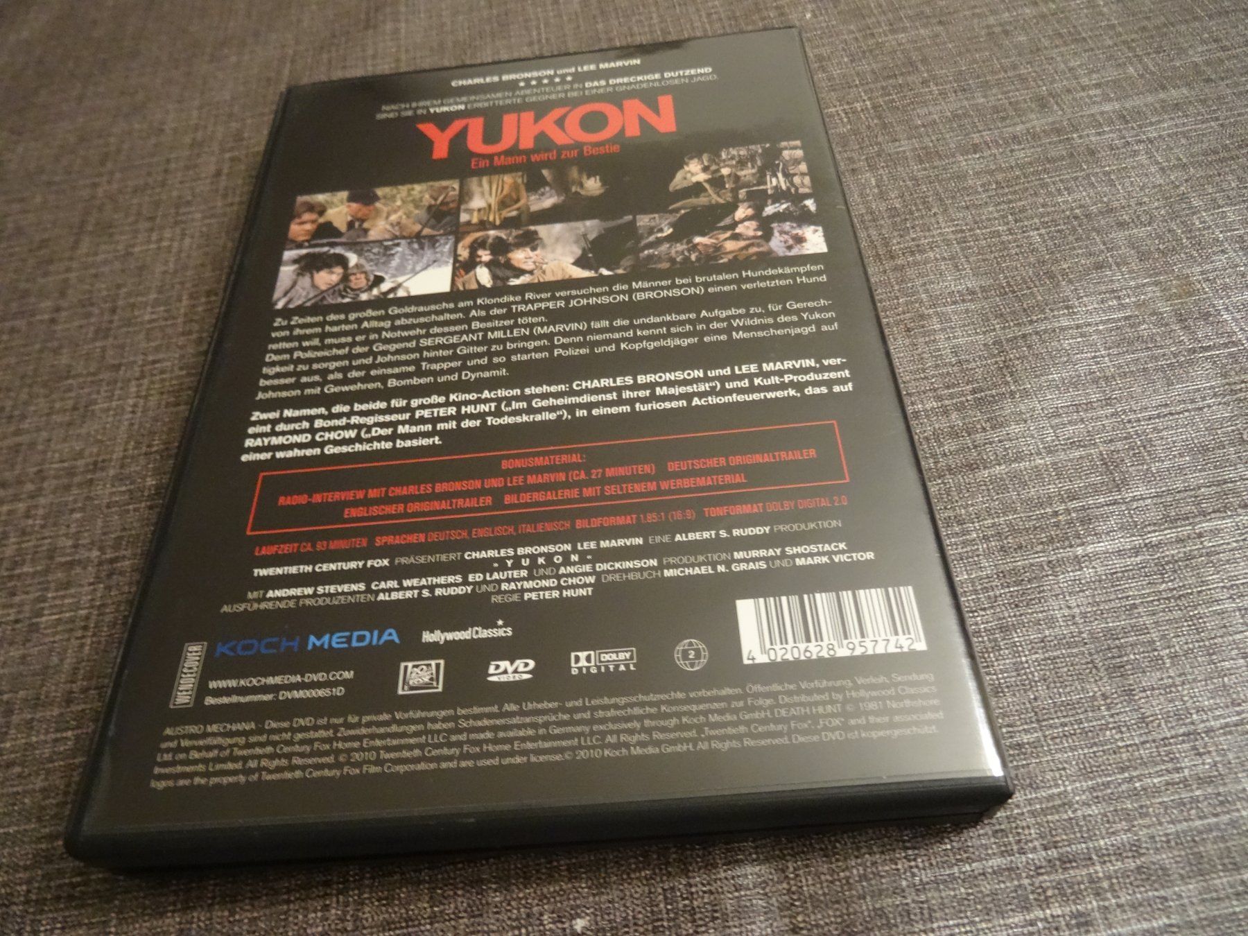 Tutti i DVDs: Yukon DVD Charles Bronson Lee Marvin – Usato da Olten venduto da Disc-Verkauf 2