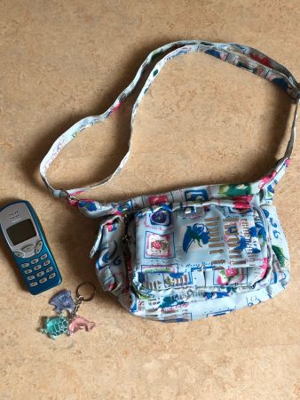 Handtasche/Baguette Bag y2k Vintage 2006 (ohne Deko)
