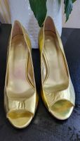 Venezia Pumps gold Grösse 39 Leder