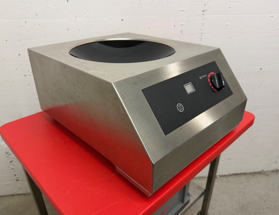 Küchengeräte: Spring Induktions-Wok Tischmodell Typ SPW-35J – Gebraucht aus Suhr von KFK-MA 3