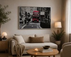 Wandbild London – Roter Doppeldeckerbus