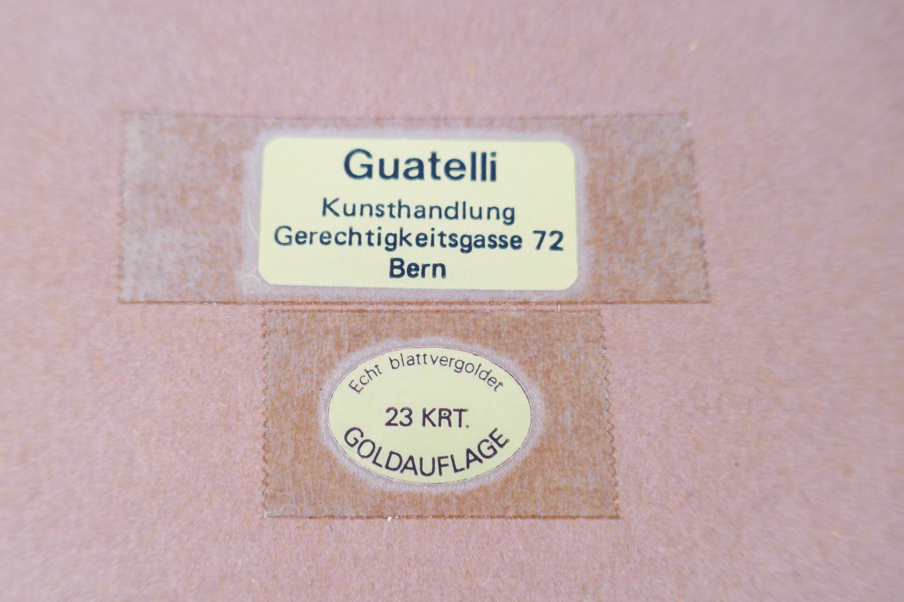 Dipinti: Aquatinta Rosenlaui – Usato da Urtenen-Schönbühl venduto da Restwert_Schoenbuehl 4