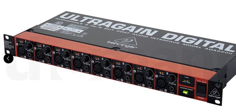 BEHRINGER ULTRAGAIN ADA8200 | Kaufen auf Ricardo