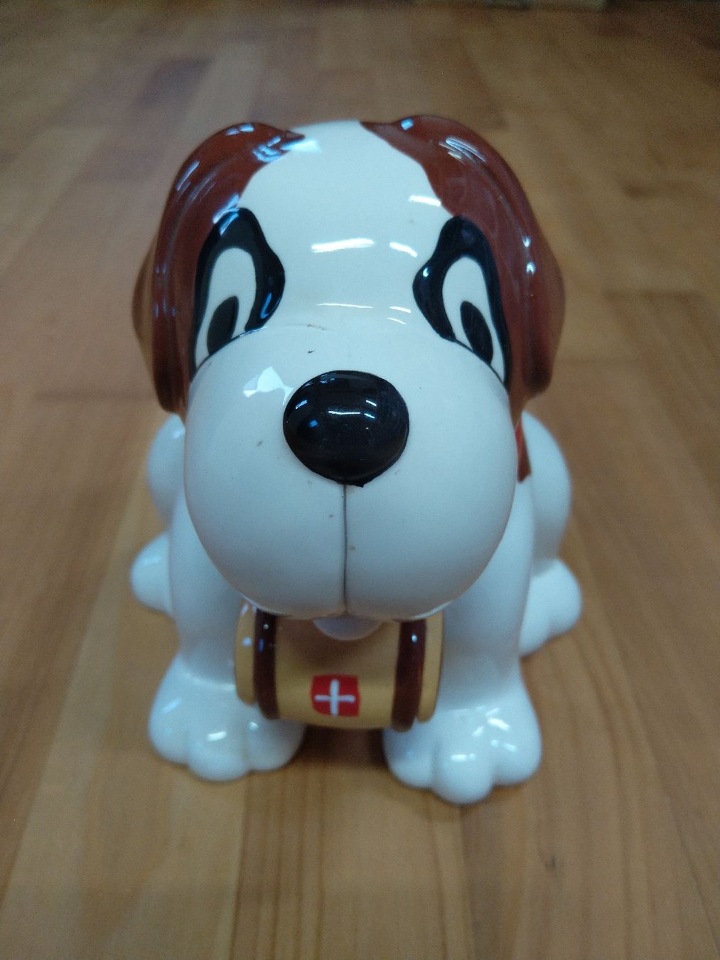 Statuette: Ceramic Dog Cookie Jar Swiss Design Flawed – Usato da Dierikon venduto da lismar13 2