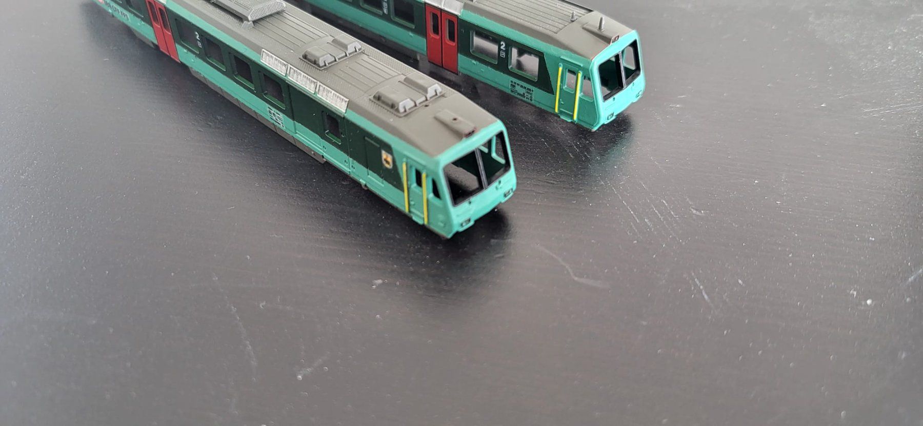 Modellini di ferrovie: Caisses NPZ front vert – Usato da Colombier NE venduto da Couscous12 2