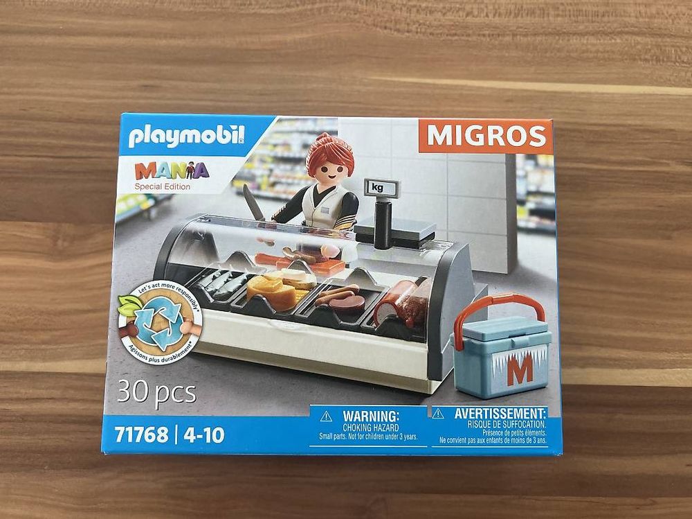 Playmobil Migros Mania, édition spéciale, neuf en boîte