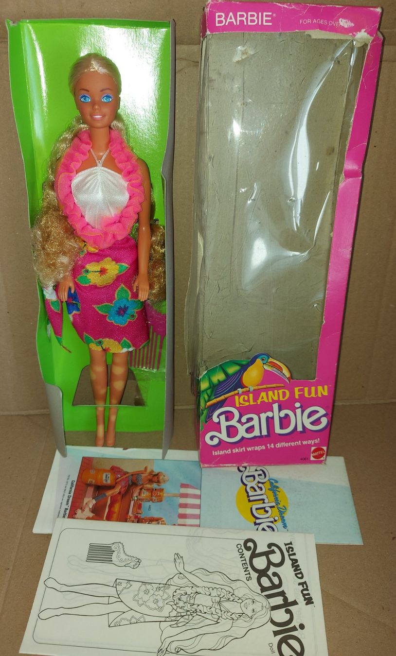 Puppen: Barbie "Island Fun",1987,Endommagée – Defekt aus Ecublens VD von Magic_Island