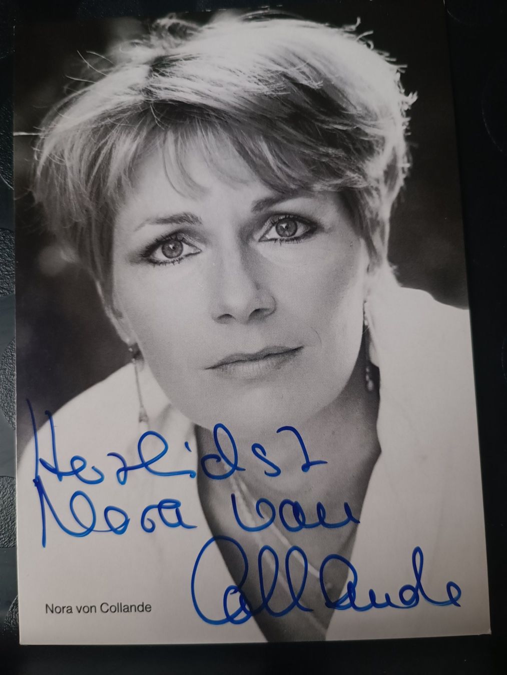 Autografi: Nora von Collande - signierte Autogrammkarte – Usato da Menziken venduto da Artographs