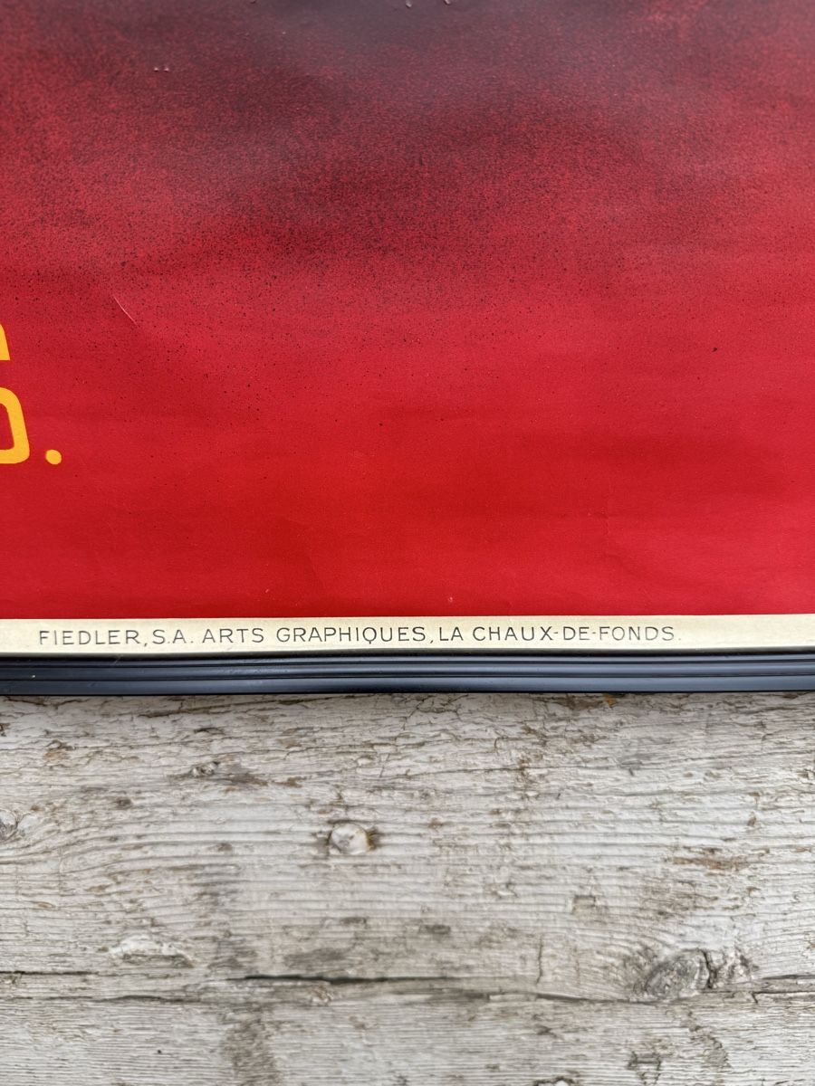 Poster & Bilder: Affiche publicitaire Red Star XXL – Gebraucht aus Les Bayards von aout 1