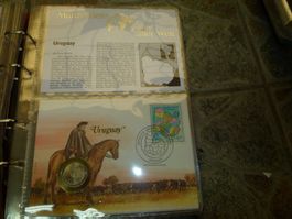 Münzbrief Uruguay