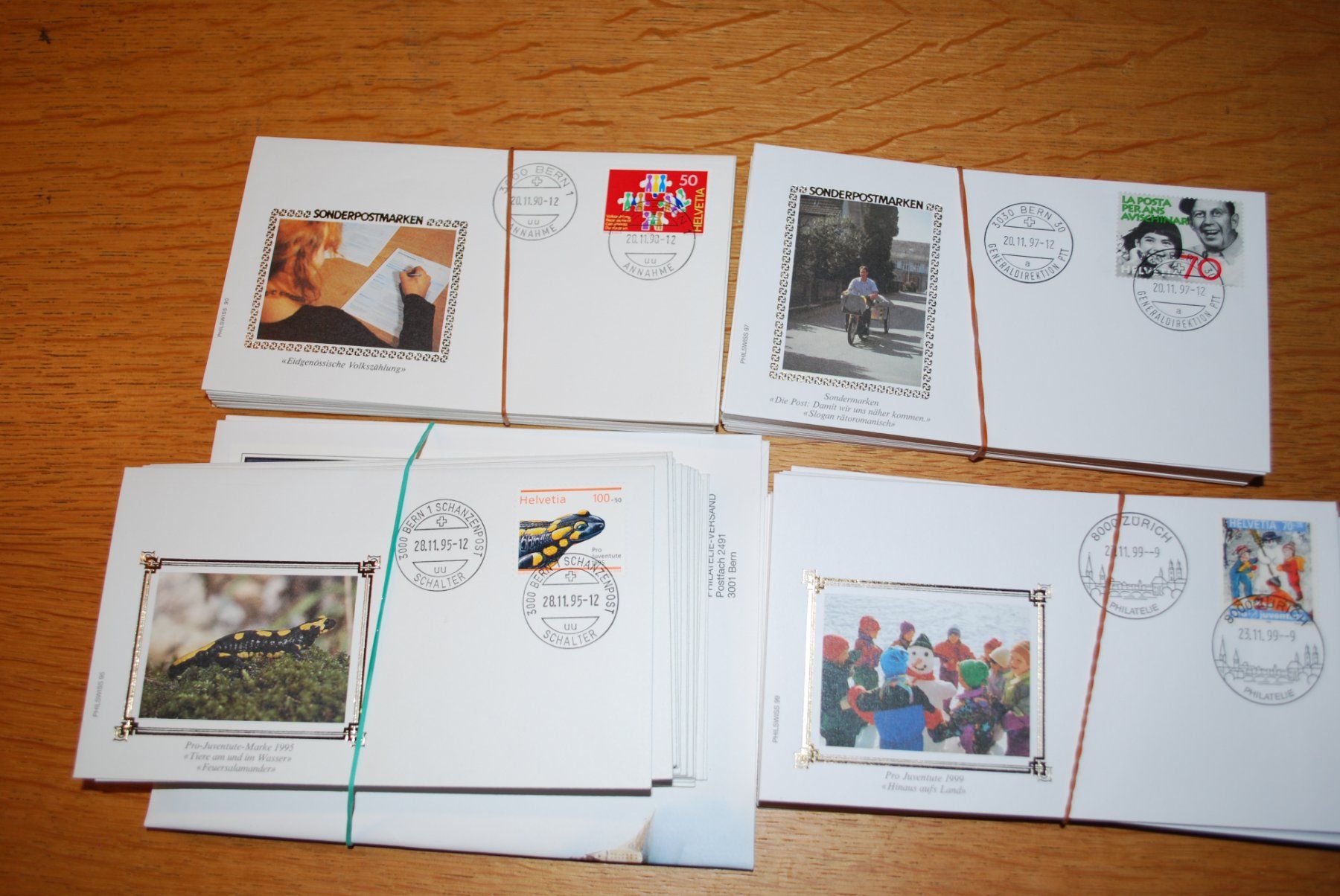 Enveloppes & pochettes d'envoi: Ersttagsbriefe von 1987 bis 2003 – D'occasion à Seedorf BE par grauerbaer2001 3