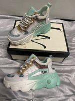 Sneakers mint/weiss Gr 35 Neu