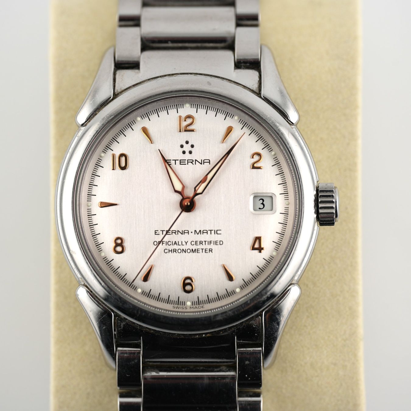 Eterna Uhren: Eterna-Matic Chronometer Herrenuhr – Gebraucht aus Basel von Edelmetallhaus.com