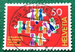 CH Briefmarken GESTEMPELT   