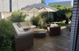 Rattan Lounge Giardino Macchiato Set XL