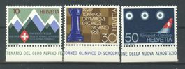 1968, Sonderpostmarken I **