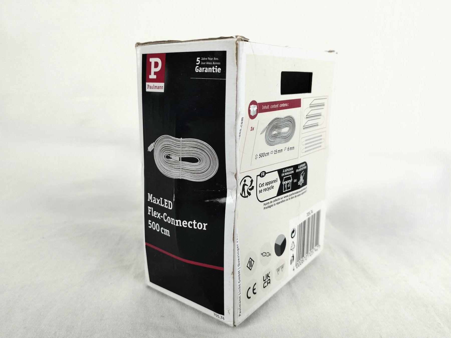 Paulmann Kabel: PAULMANN Max Led Connector 500 cm – Gebraucht aus Schübelbach von Restwert_Schubelbach 2
