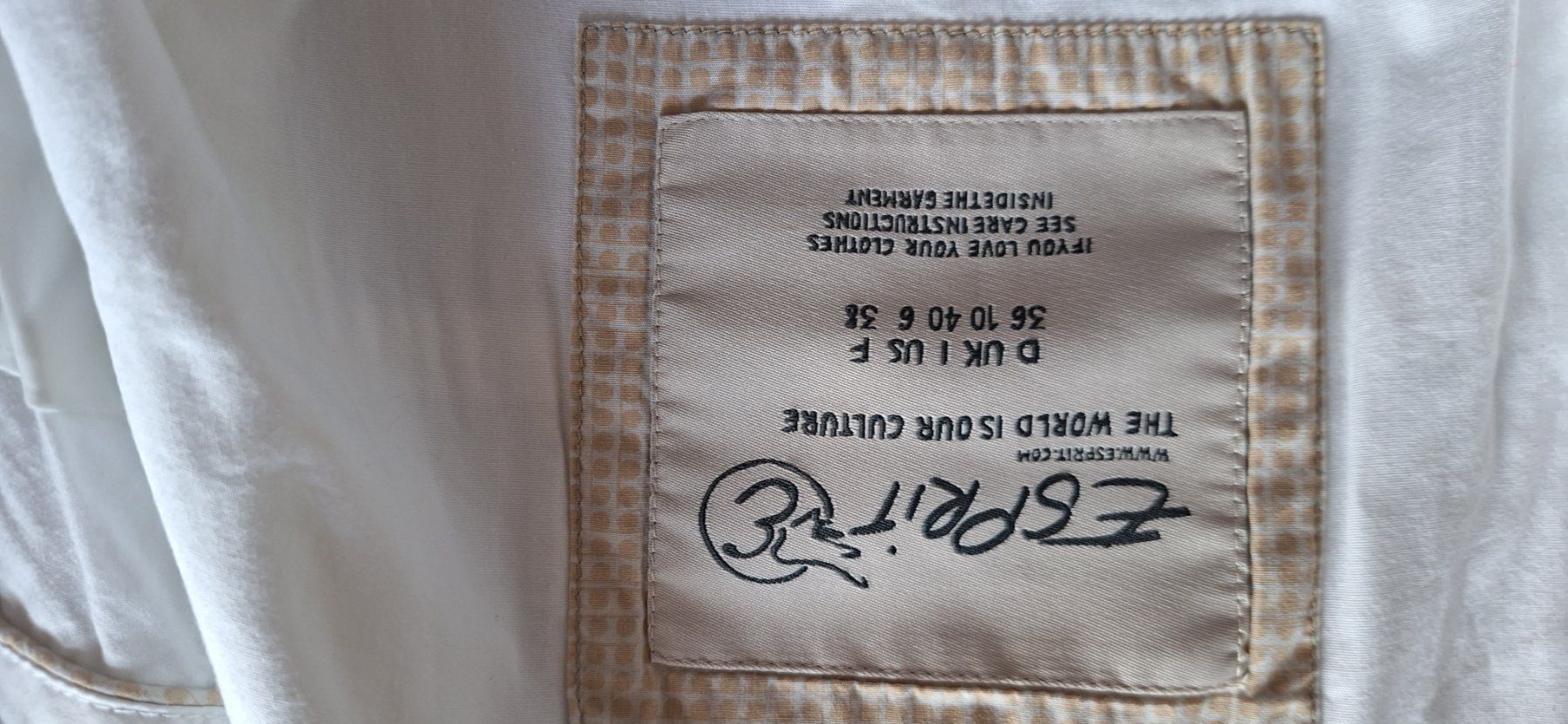 Esprit Giacche: Esprit, veste blanche – Nuovo (secondo la descrizione) da Lussery-Villars venduto da pousinete02 3