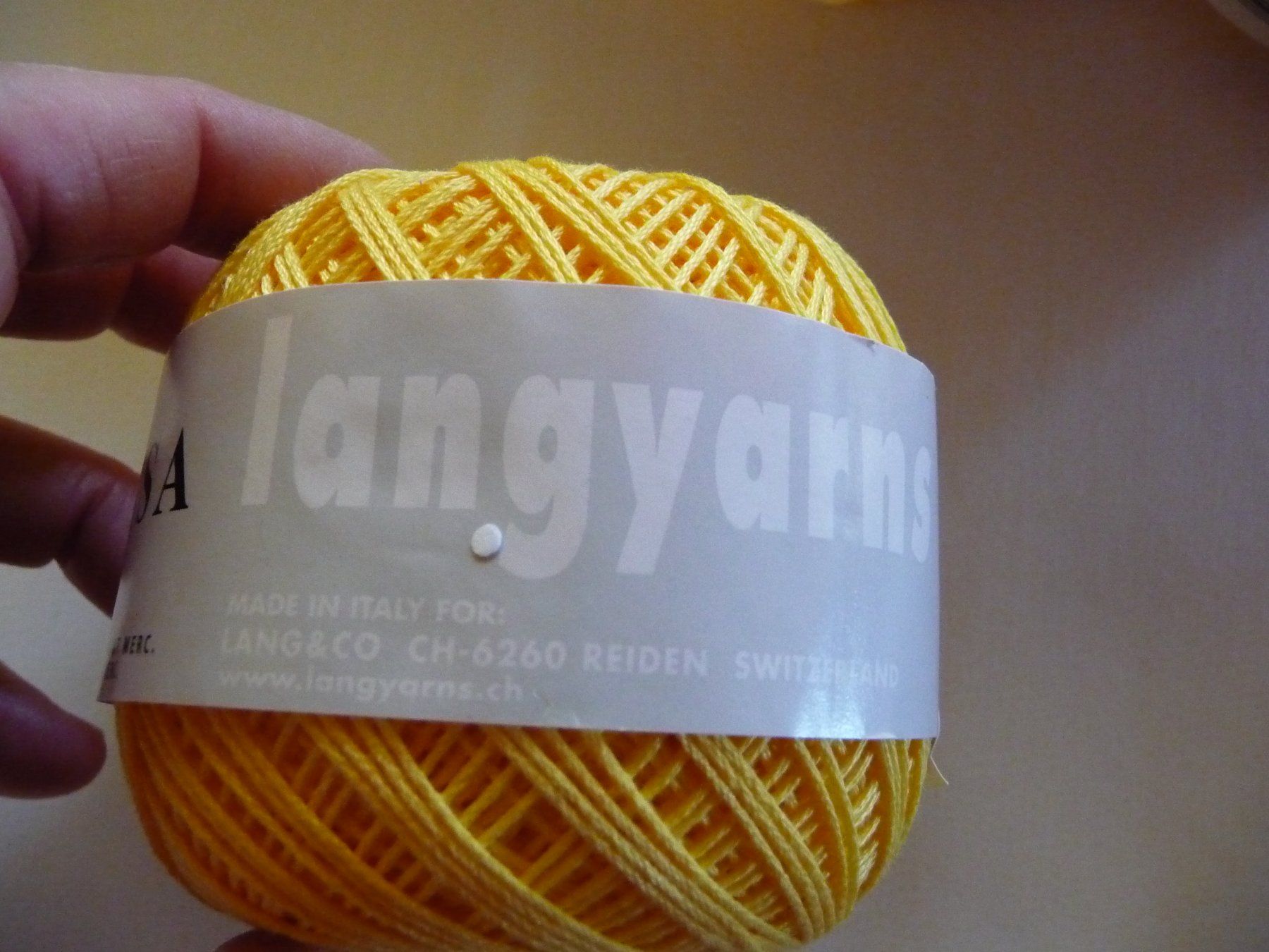 Lang Yarns Lana: 6 Knäuel Marisa Baumwolle – Nuovo (secondo la descrizione) da Kirchberg BE venduto da lavendel02 3