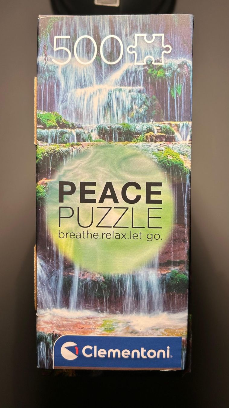 Clementoni Puzzle: Clementoni Peace Puzzle 500 Teile Wasserfall – Usato da Urtenen-Schönbühl venduto da sanfilipp0 2