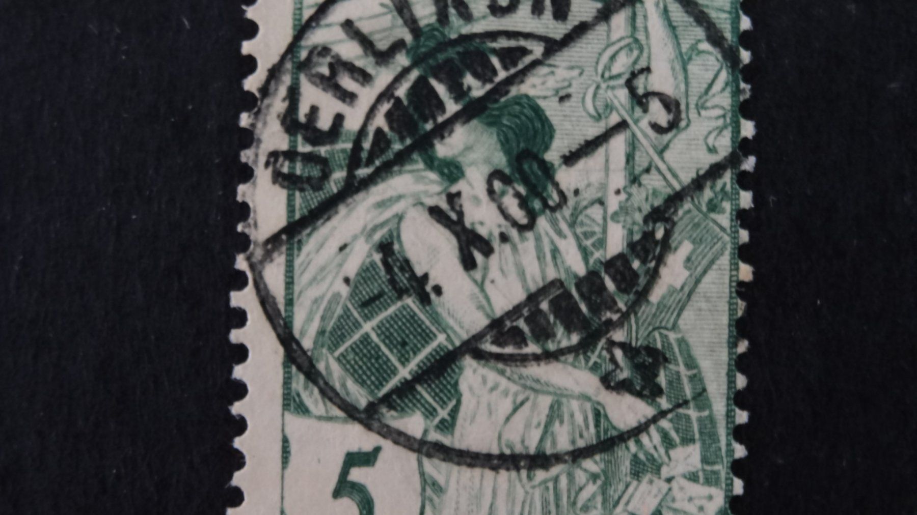Tutti i francobolli: viele Fehler im Markenbild SBK 77C   27 – Usato da Anwil venduto da larks 2