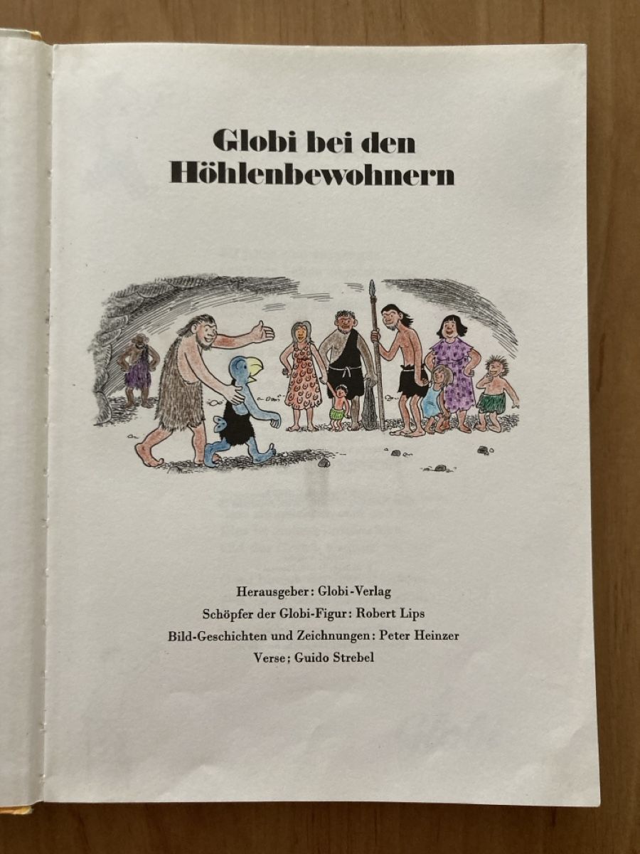 Libri: Globi bei den Höhlenbewohnern - ein Klassiker! – Usato da Schüpfheim venduto da Seerose80 2