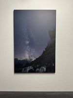 Berglandschaft mit Sternenhimmel