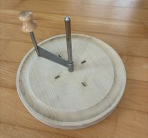 Original LaGirolle Käsehobel, Holz Metall guter Zustand