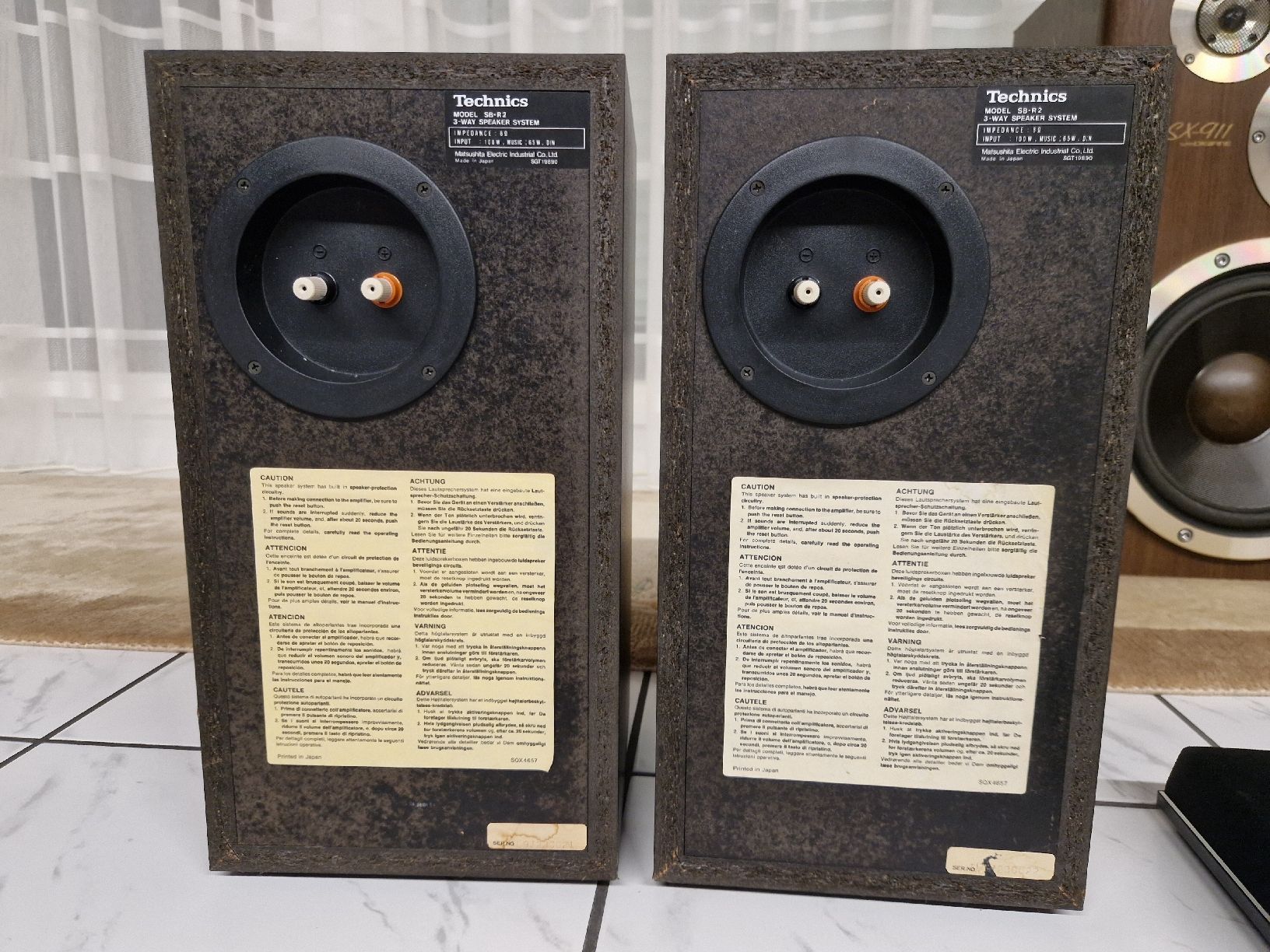 Technics Haut-parleurs: Technics SB-R2 – D'occasion à Arbon par Mayak_Sound 7