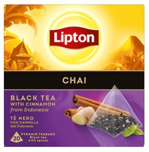 Aliments & Spécialités: Lipton Tea - Chai - Pyramidenteebeutel – D'occasion à Gampelen par Geschenkxy 1
