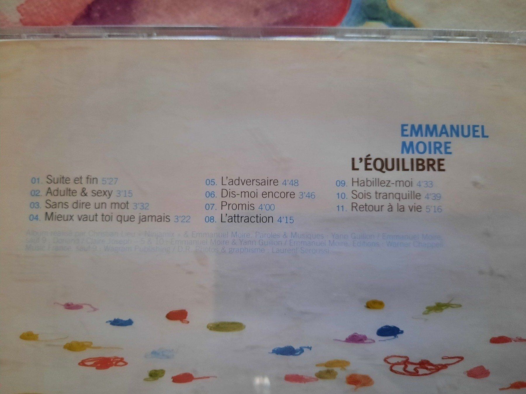 CD: CD Emmanuel Moire - L'Equilibre – Usato da Pully venduto da bro_n52j 2