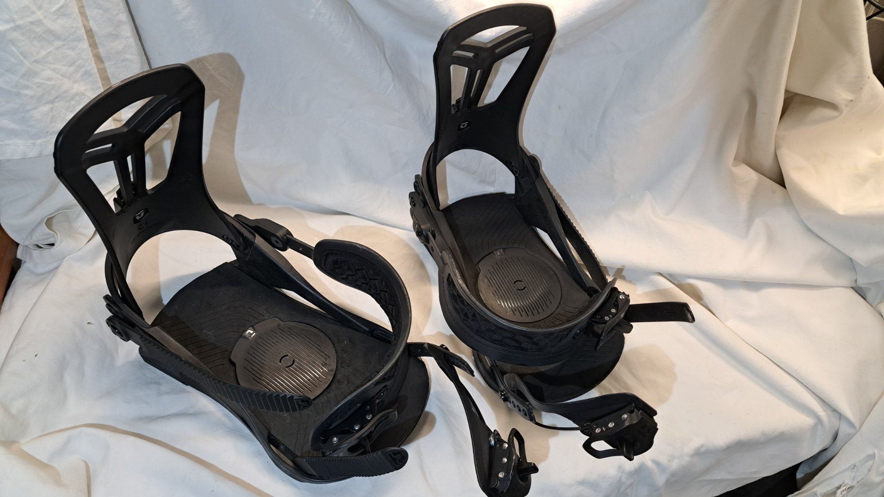 Union Attacchi: Snowboard Bindungen Union FLITE PRO BLACK L – Usato da Gwatt (Thun) venduto da Quickfresh