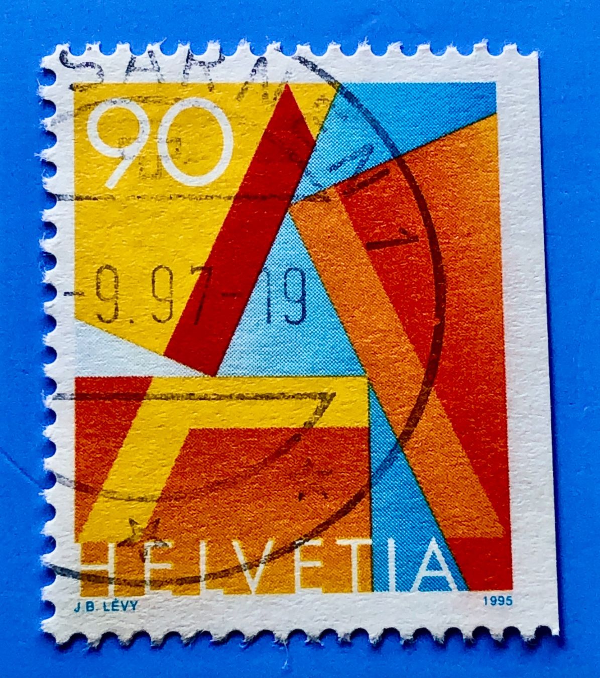 Tutti i francobolli: Nr.887 H2 Einzelausgabe GESTEMPELT 1995     – Usato da Aarau venduto da Billa007