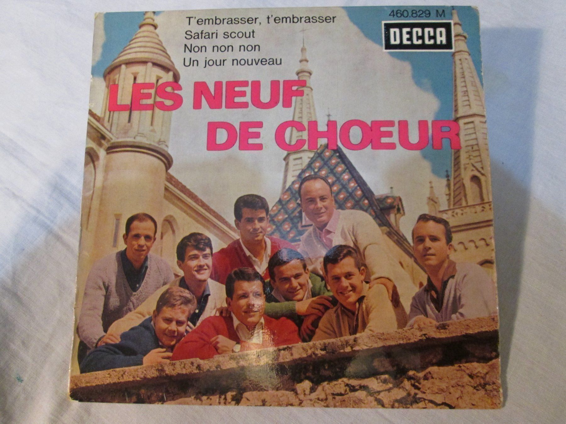 Schallplatten: Vinyle Les Neuf de Chœur - Decca 45t 1964 – Gebraucht aus la Chaux-de-Fonds von Lampe