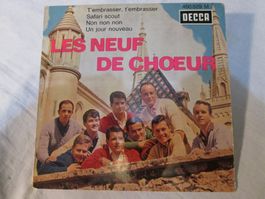 Vinyle Les Neuf de Chœur - Decca 45t 1964